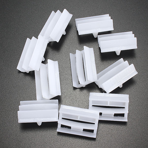 10 x Plastic Exterior Side Sill Skirt Trim Clips For BMW 3 Series E36