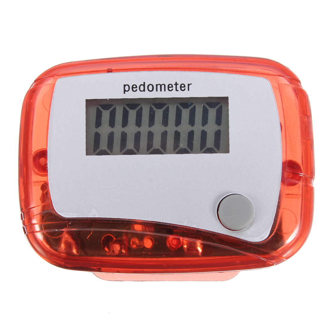 LCD PEDOMETER STEPS WALKING JOGGING CALORIE COUNTER DISTANCE FITNESS