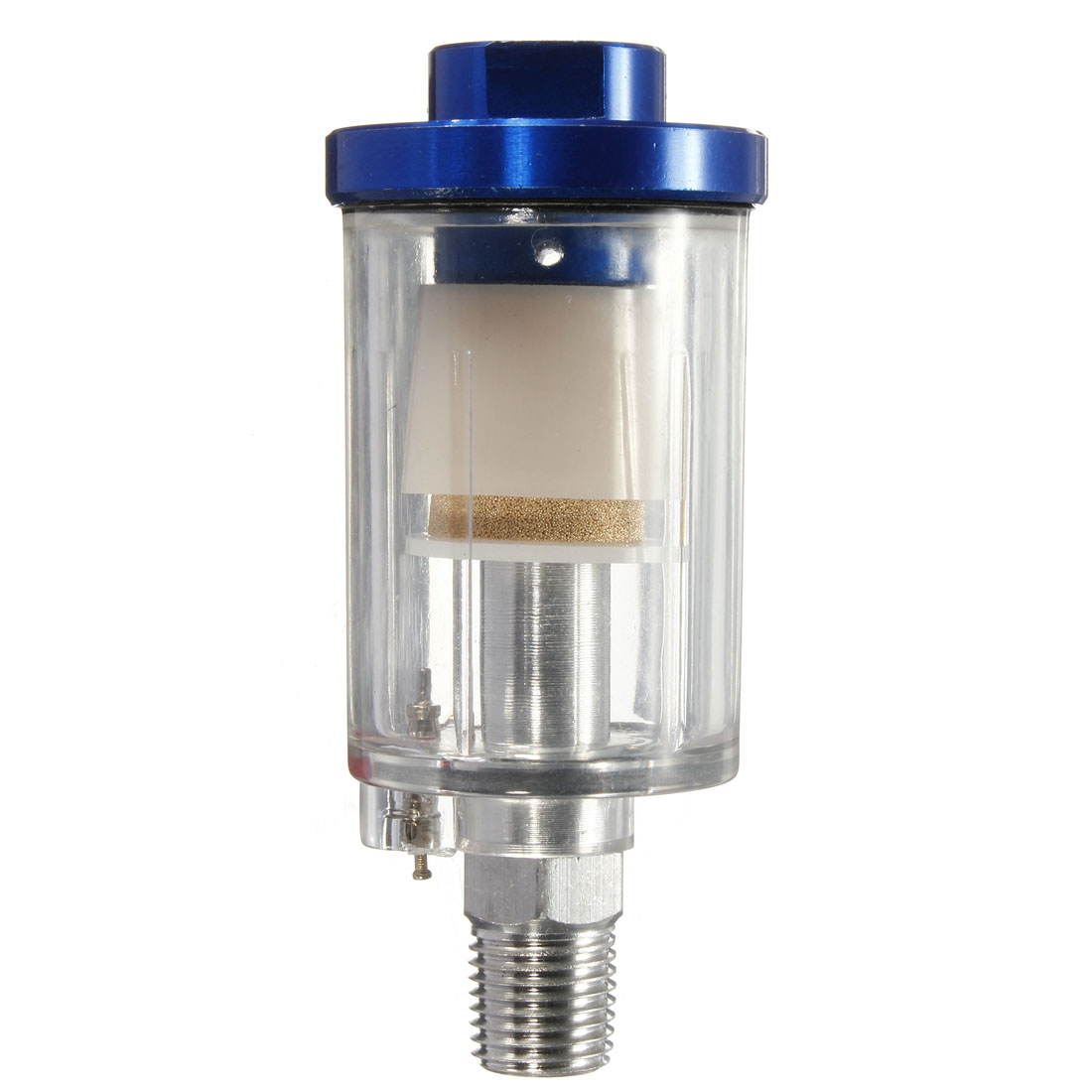 Spray Air Line Mini Filter Water Trap Clear 9cm Long Painting TRACKING