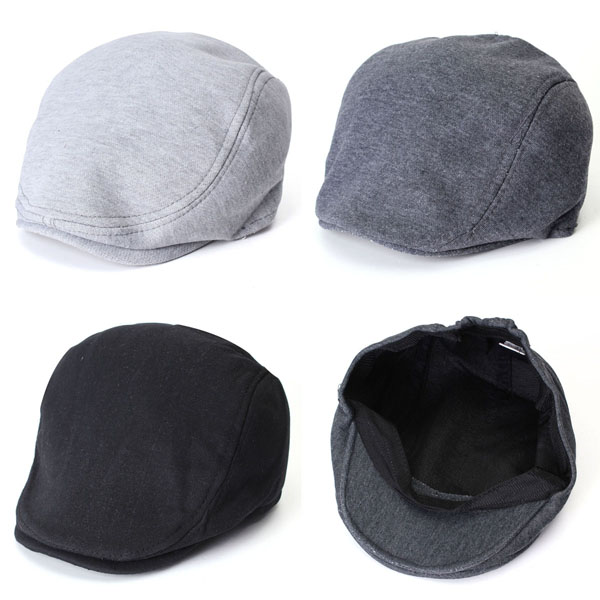 Tukang Koran Warna Solid Klasik Unisex Topi Baret Boina tukang koran warna solid klasik unisex topi baret boina