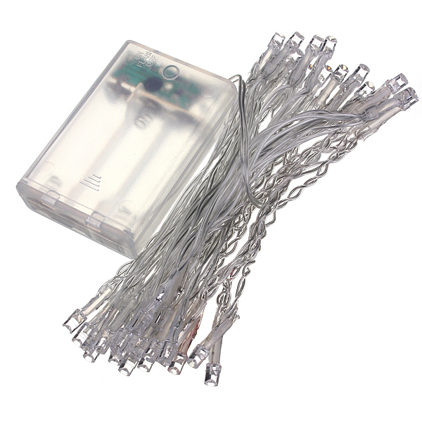 AA Battery Mini 10/20/30/40 LED Christmas Wedding Party String Fairy Light Lamp Yellow Lazada ...