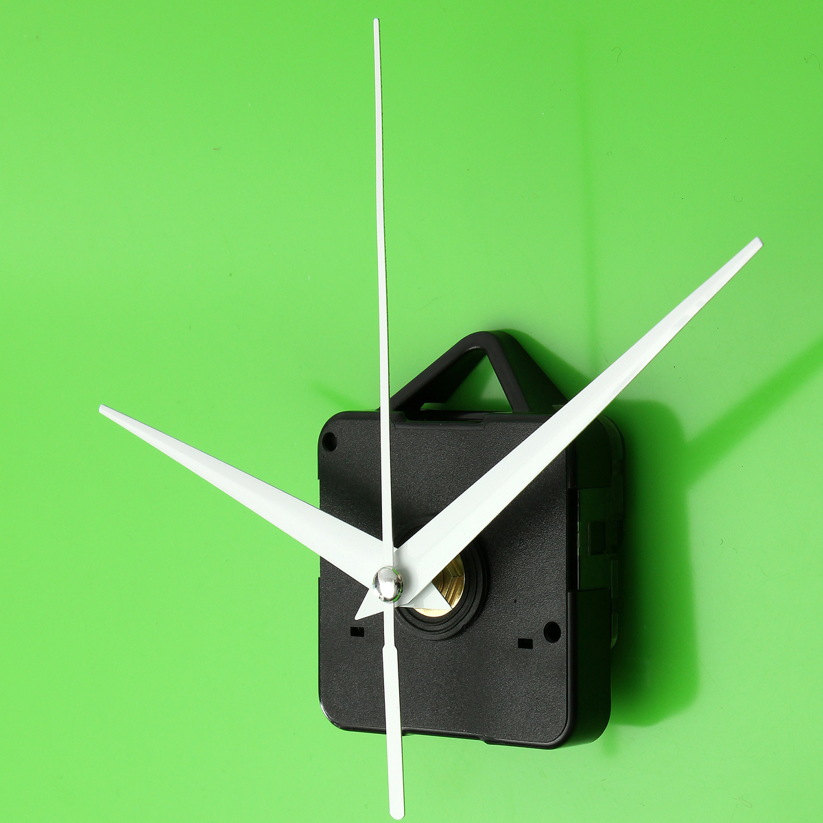 Generic White Hands DIY Quartz Black Wall Clock Movement Mechanism