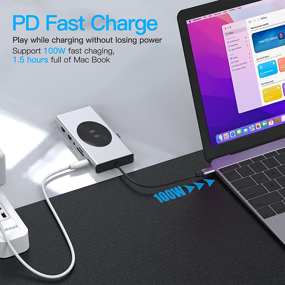 4 ports / 7 ports Usb3.0/2.0 Hub Port Adapter Usb Dock - Temu