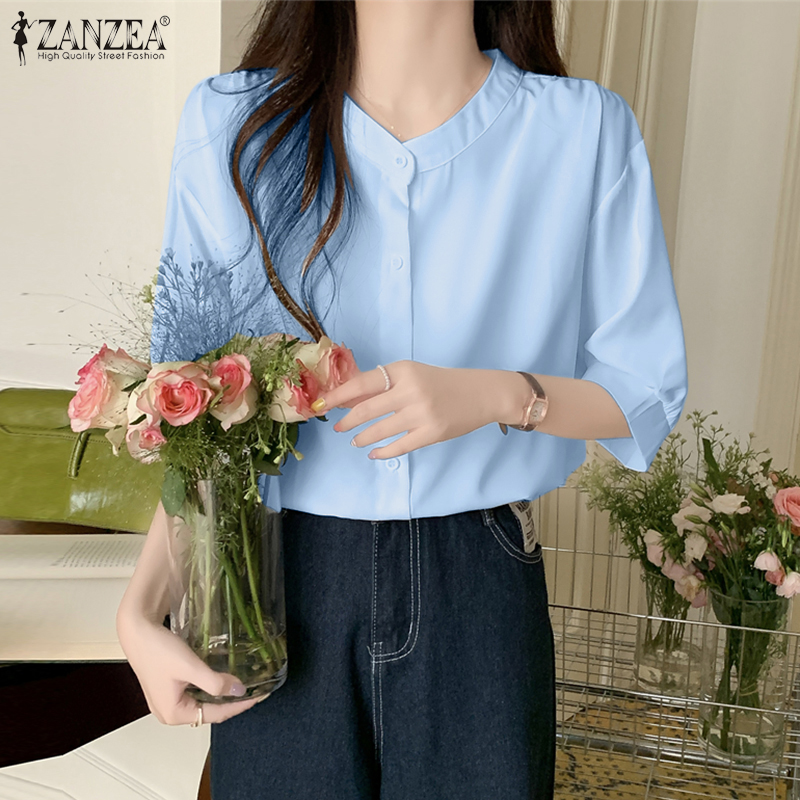 sachin and babi light blue dress Soft Blue Chiffon Short Sleeve Marlow Midi Dress