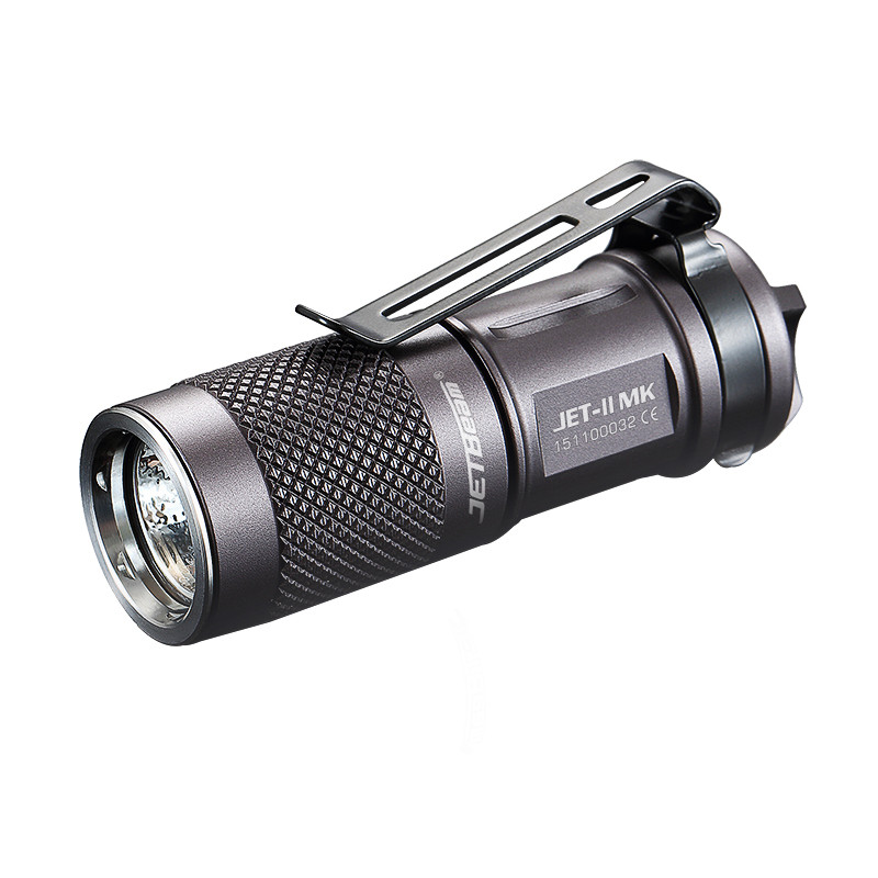 Jetbeam II MK JET-II MK XP-L Hi 510 Lumens Đèn Led EDC không thấm nước mini torchs EDC surival công cụ ngoài trời khẩn cấp. 