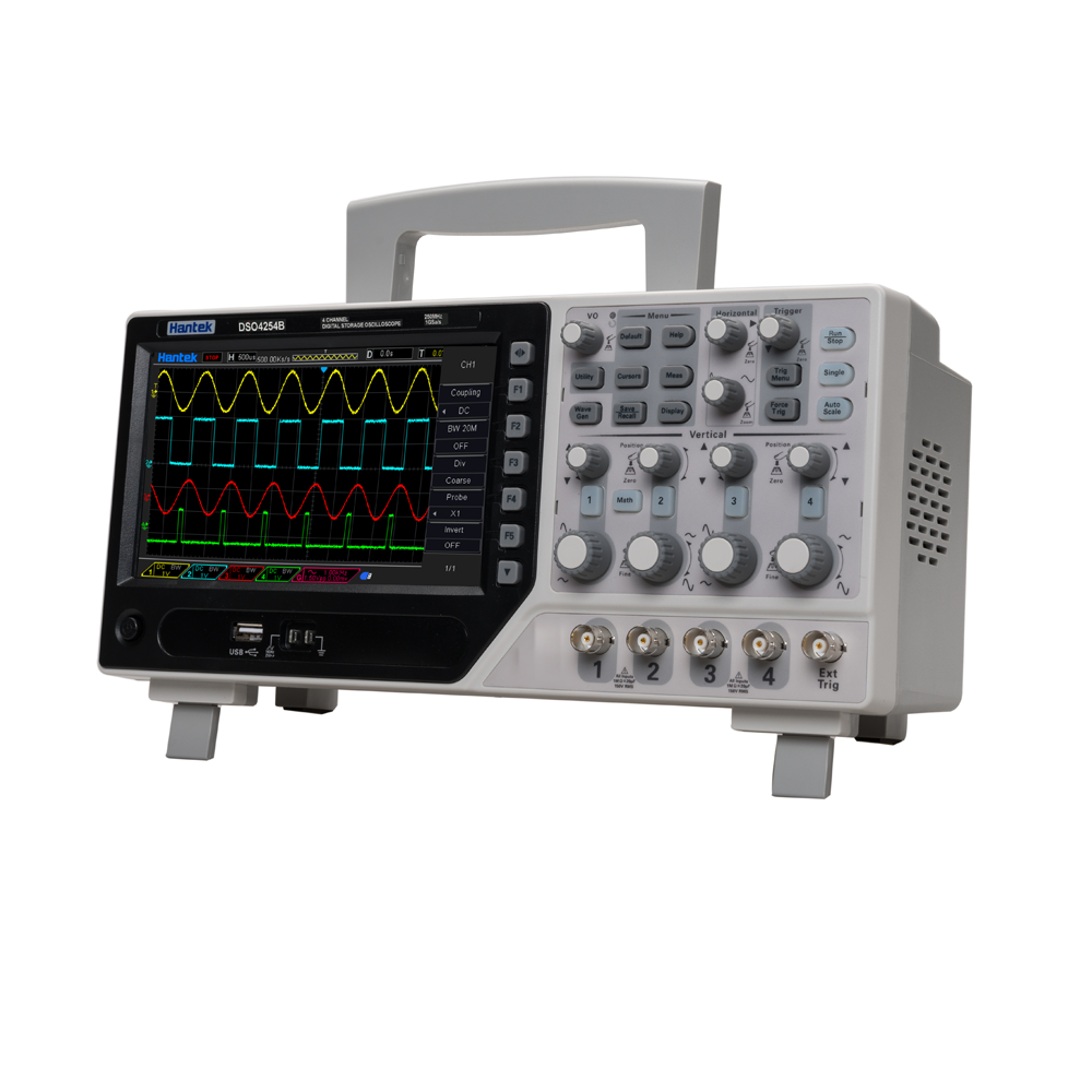 Hantek DSO4202B Oscilloscope de stockage numérique 4CH EXT DVM