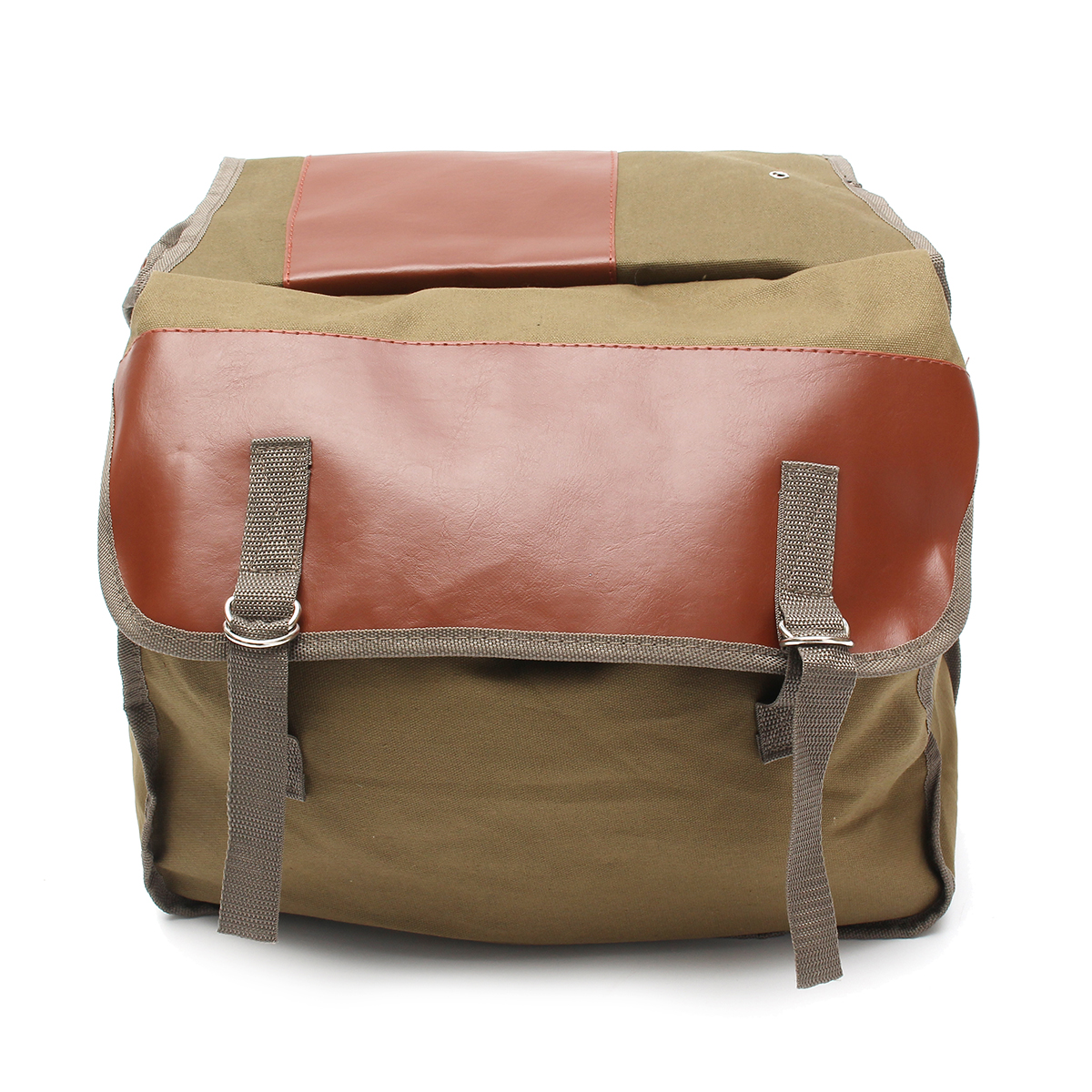 PU Leather Motorcycle Side Tool Saddle Bag Storage Pouch Suitable for Moto