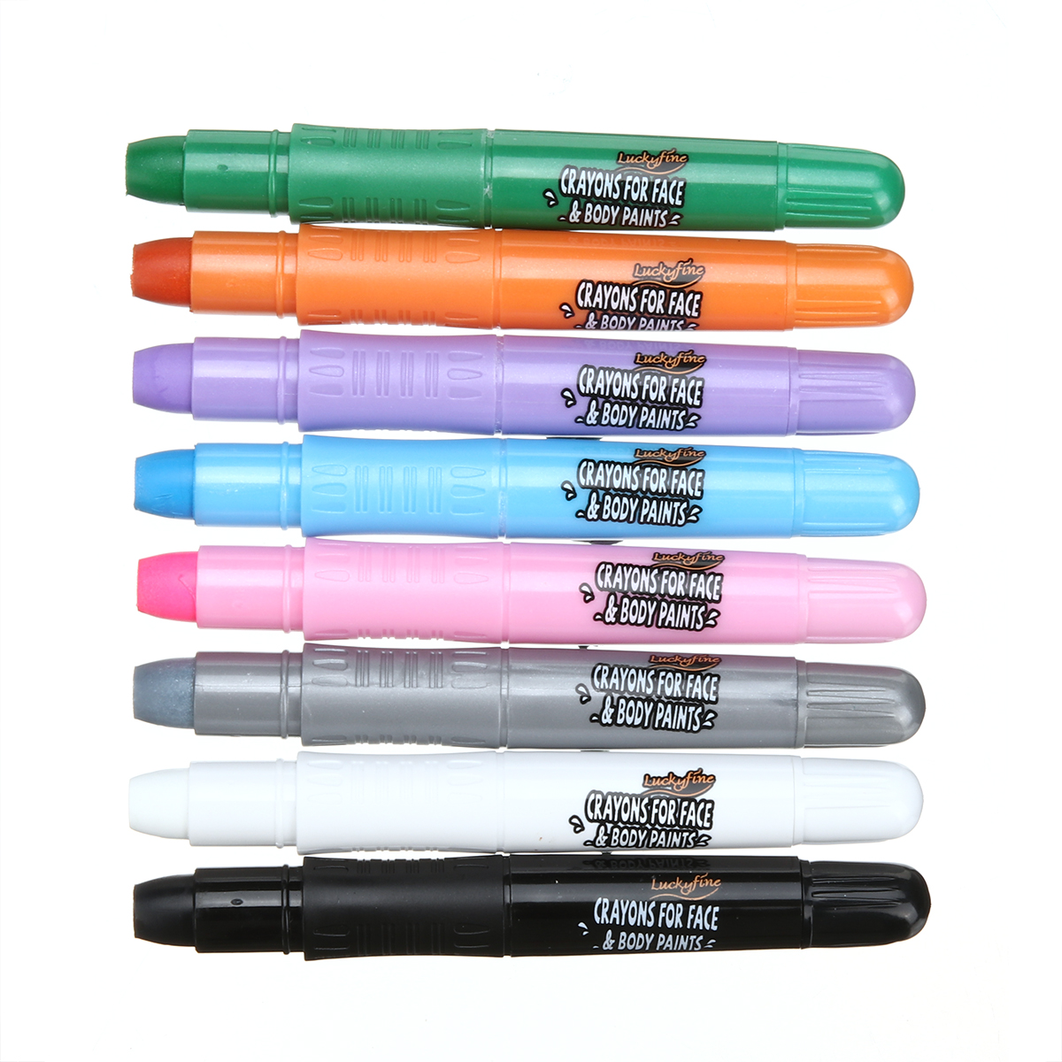 Painting Face Kit Crayons, Muscccm 16 Colors Non-Toxic Makeup Face Paint  Sticks