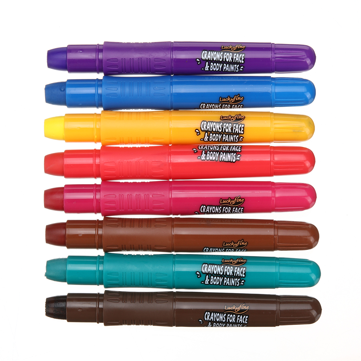 Painting Face Kit Crayons, Muscccm 16 Colors Non-Toxic Makeup Face