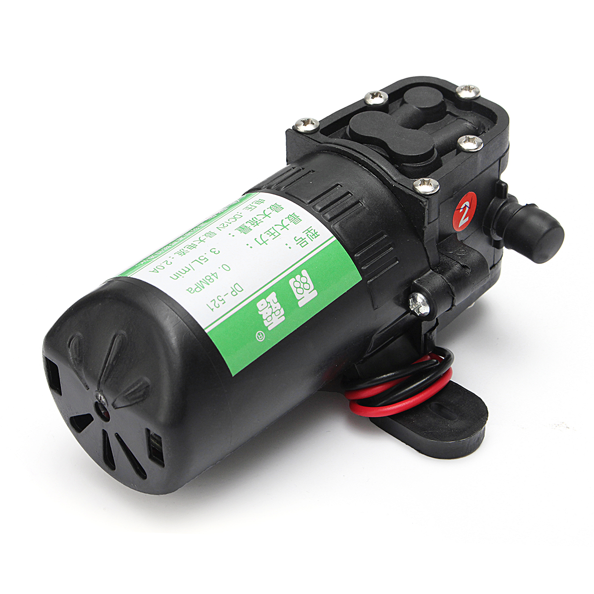 12V DC 210L H Pompe à Eau Automatique à Micro diaphragme Pour Jardin