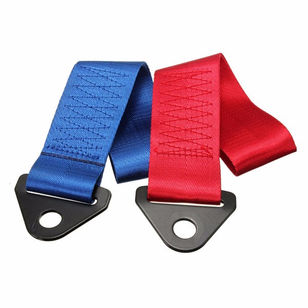 Universal High Strength Racing Towing Strap Bumper Hook 10000 LB Rating