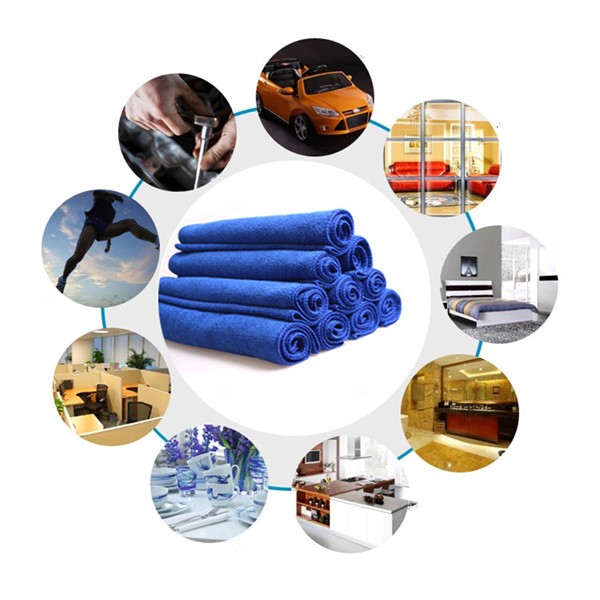 Microfiber Super Absorbent Cleaning Drying Cloth Auto Car Wash TV Cleaner Towel