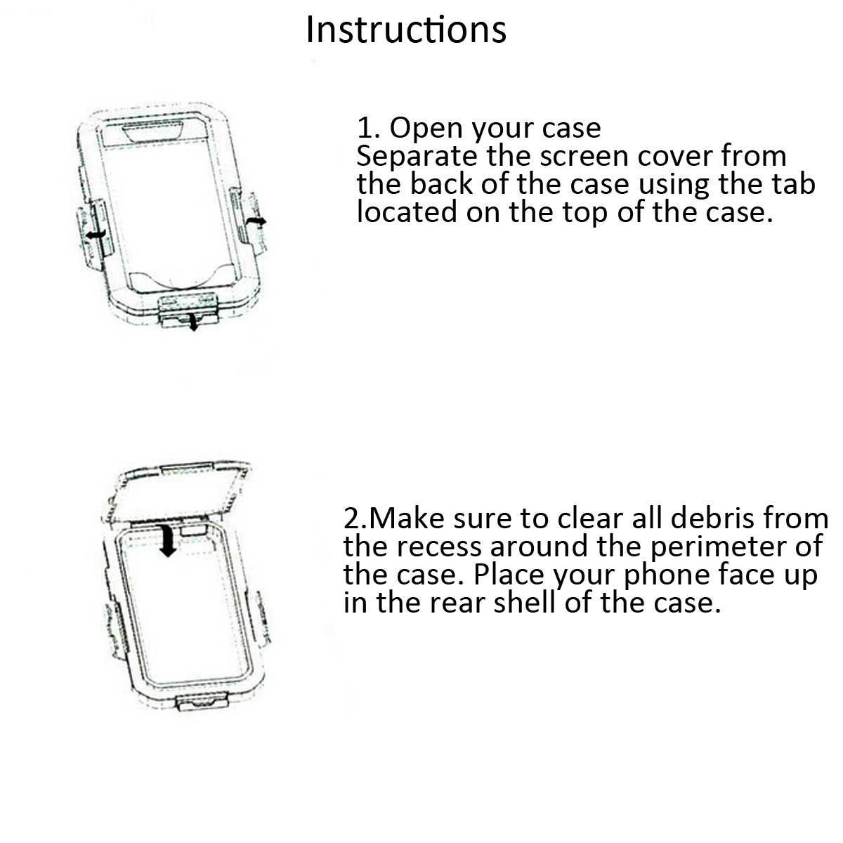 IPX8 Waterproof Pouch Bag Case Bike Phone Holder For Samsung Galaxy S6/S6 Edge