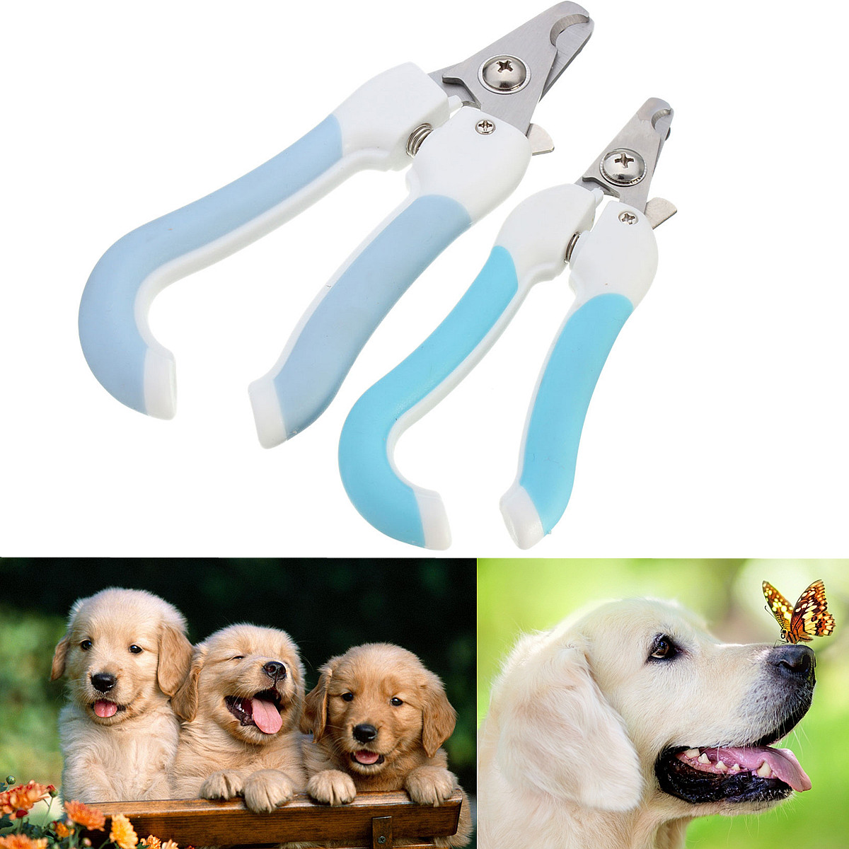 Pet Dog Cat Rabbit Nail Clipper Cutter Claw Grooming Scissors Clippers Trimmers