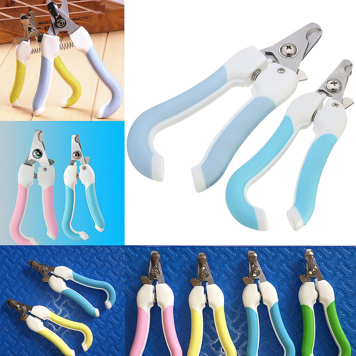 Pet Dog Cat Rabbit Nail Clipper Cutter Claw Grooming Scissors Clippers Trimmers