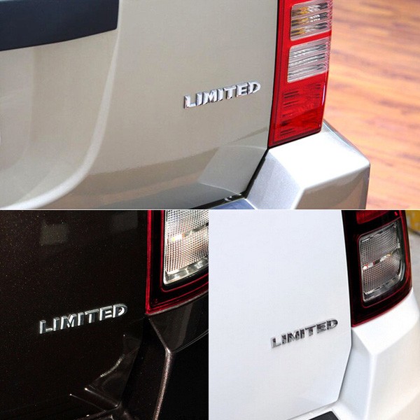3D Metal LIMITED Emblem Decal Car Bumper Truck Grill Fender Sticker Logo Badge