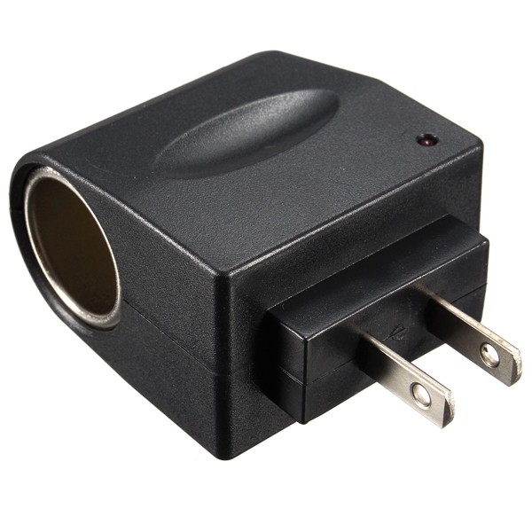 Universal 220V AC Wall Power to 12V DC Car Cigarette Lighter Adapter Converter