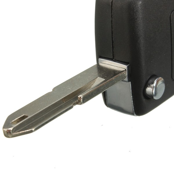 Flip Fold 2 Buttons Remote Entry Key Keyless Shell Case for Citroen Peugeot