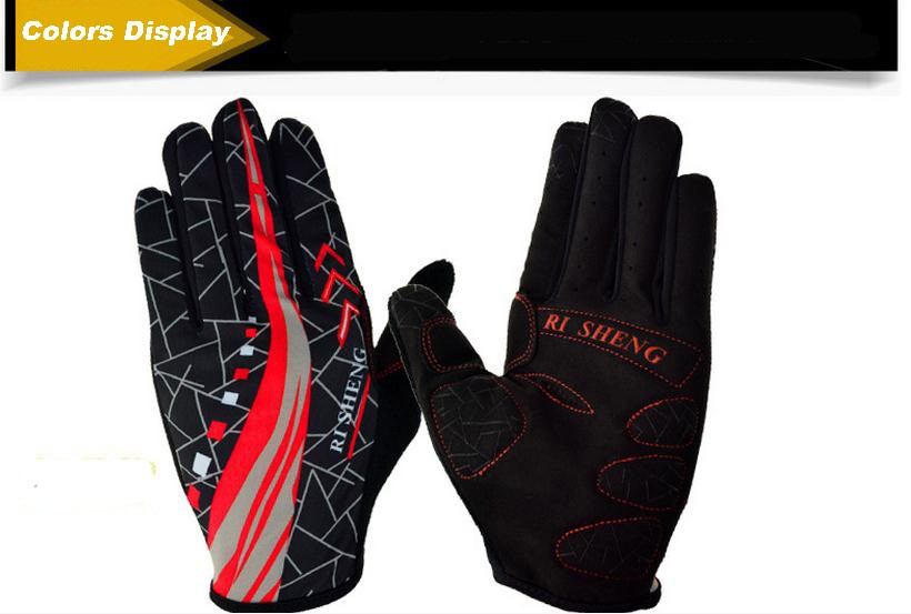 Outdoor Bike Bicycle Gloves Sports Riding Gloves Full Fingers Gloves