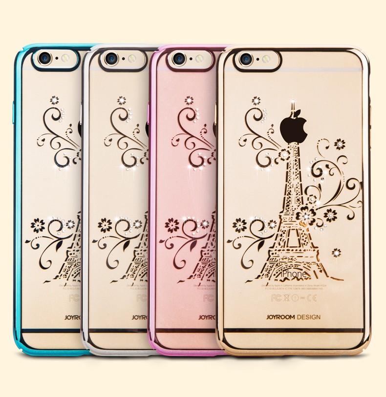 Joyroom Highlight Electroplating Diamond Protection Case For iPhone 6 6S