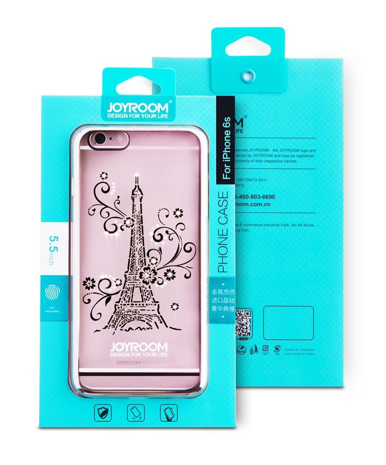 Joyroom Highlight Electroplating Diamond Protection Case For iPhone 6 6S