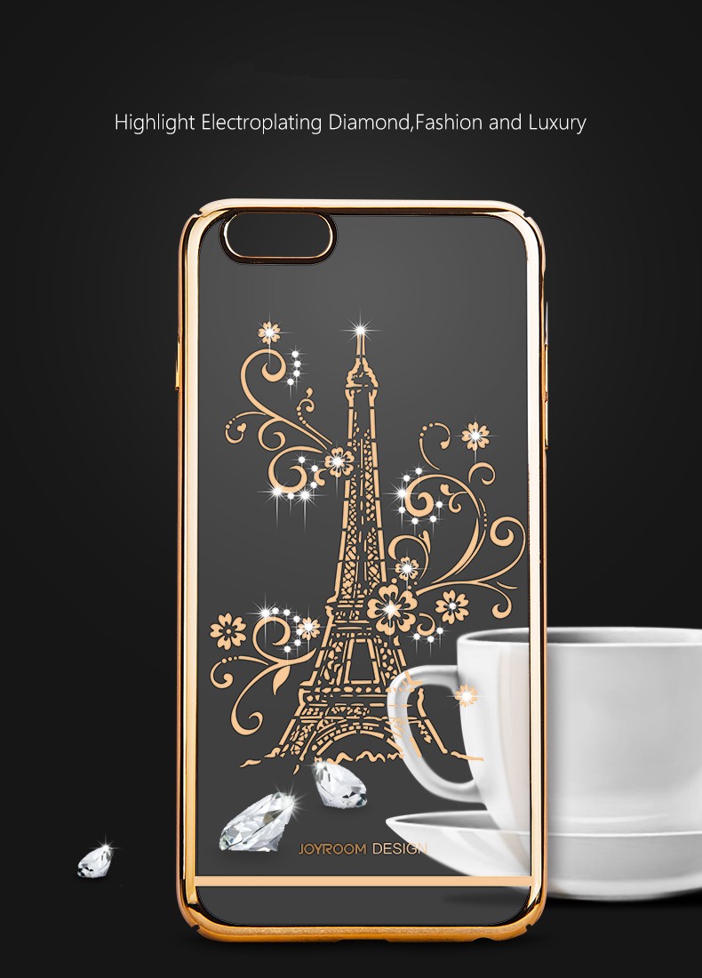 Joyroom Highlight Electroplating Diamond Protection Case For iPhone 6 6S