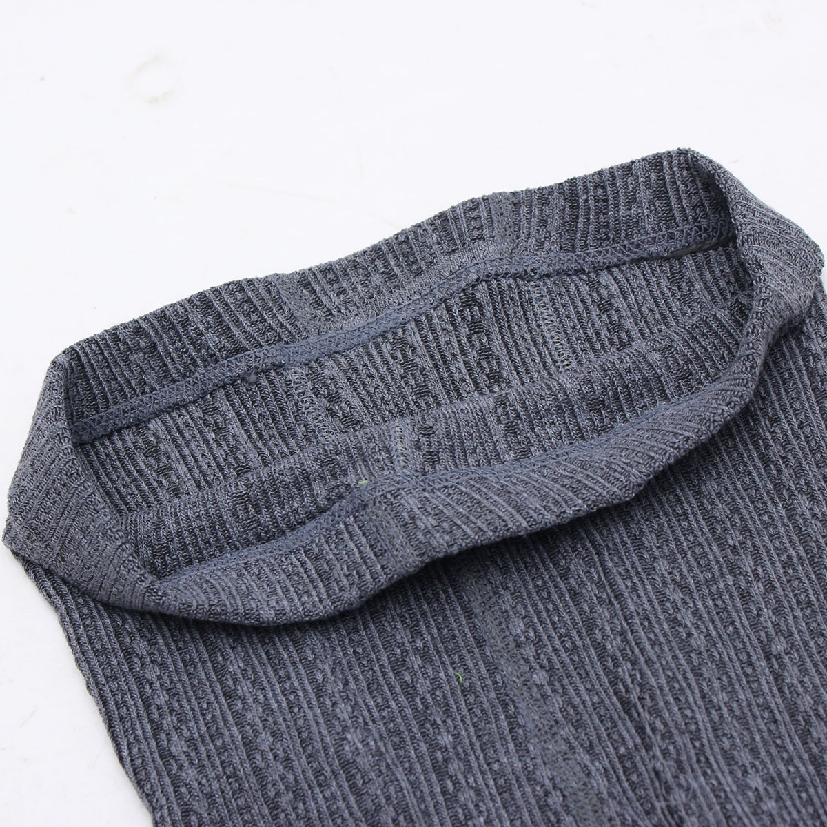 Women Girl Knit Pants Thick Tights Vertical Strip Skinny Leg Stretchable Step Foot Stocking Hosiery