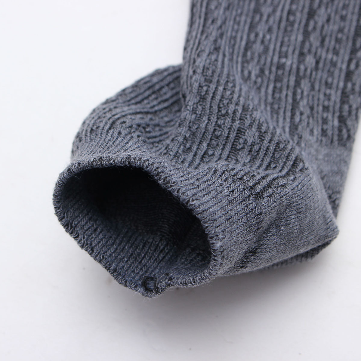 Women Girl Knit Pants Thick Tights Vertical Strip Skinny Leg Stretchable Step Foot Stocking Hosiery