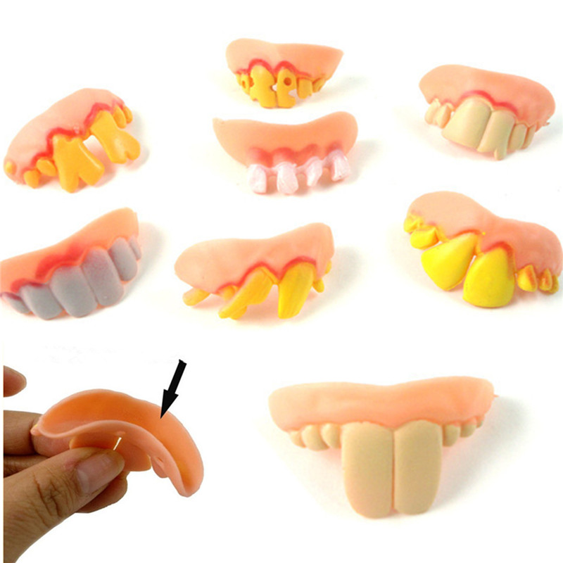 Halloween Funny Faked Teeth Makeup Party Masquerade Prop