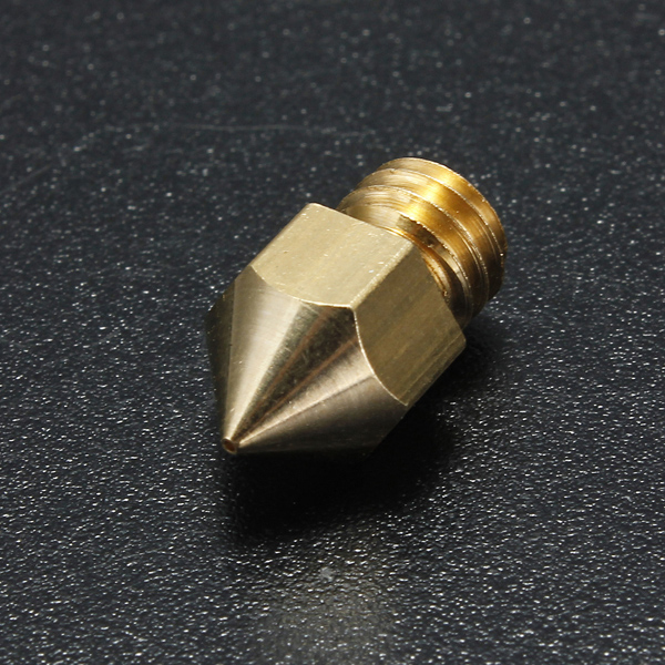 3Pcs 0.4mm Brass 3D Printer Extruder Nozzle For MK8 Makerbot Reprap 