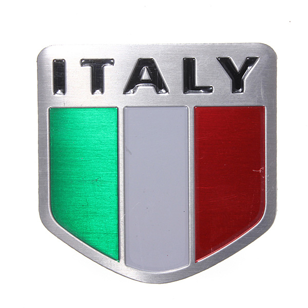 Italy Italian Flag Decals Stickers 2.375" tall 4" long 