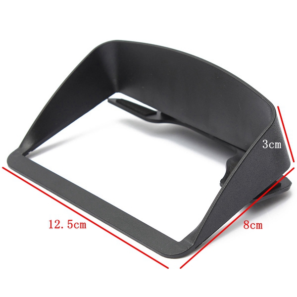 Visière Pare Soleil Pour TomTom Motard 400 40 Moto Sat Nav GPS Anti