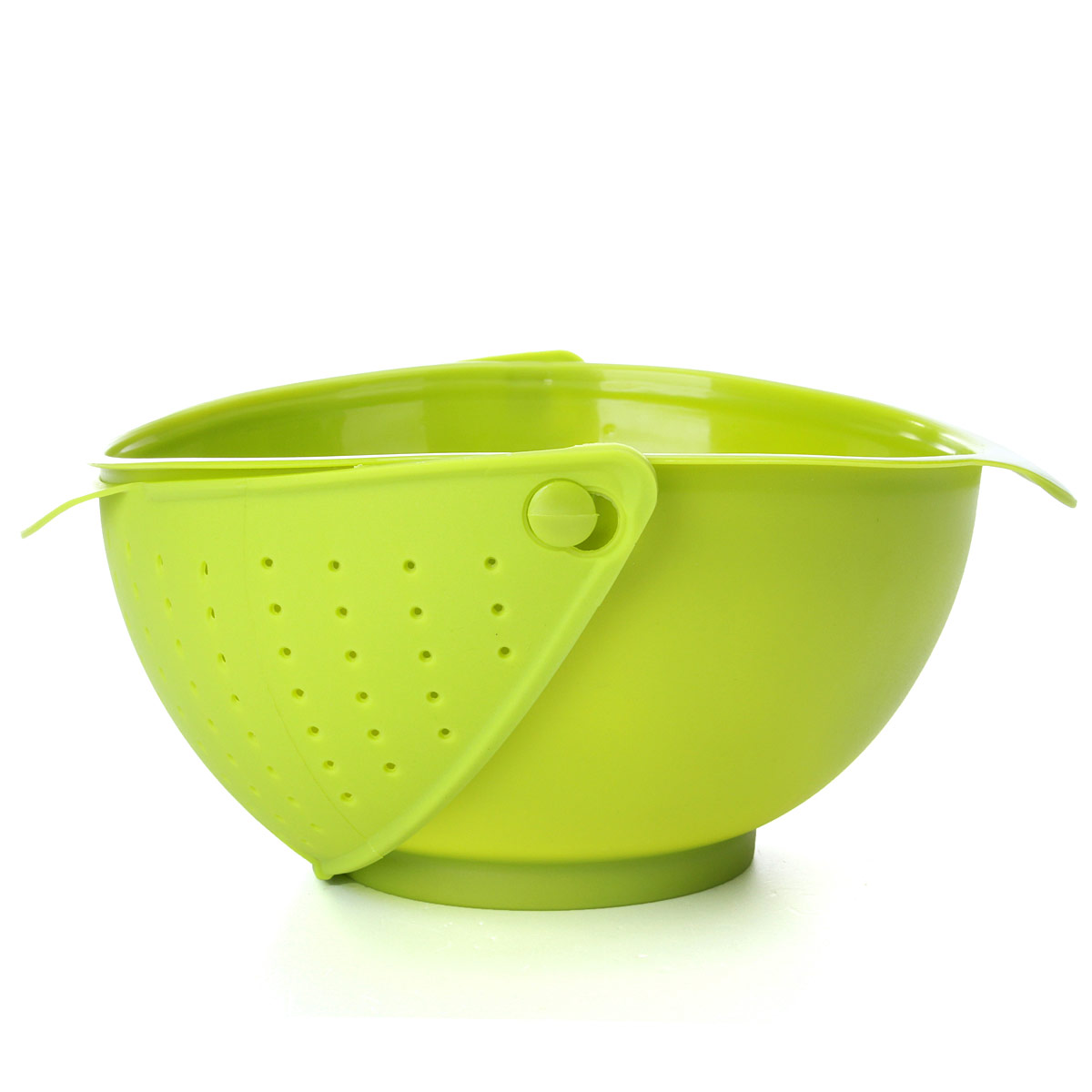 Practical Plastic Kitchen Strainer Colander Sieve Bowl Fruit Vegetable ...