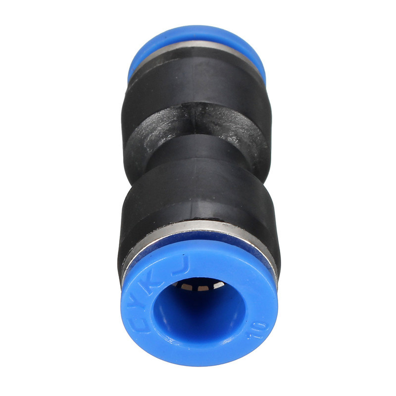 Pneumatic Push In Fittings for Air/Water Hose Tube Connector 10mm L ...