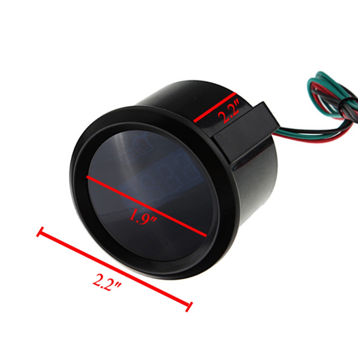 NEUFU 2 52mm Rouge Digital  LED Temp rature Eau  Manom tre 