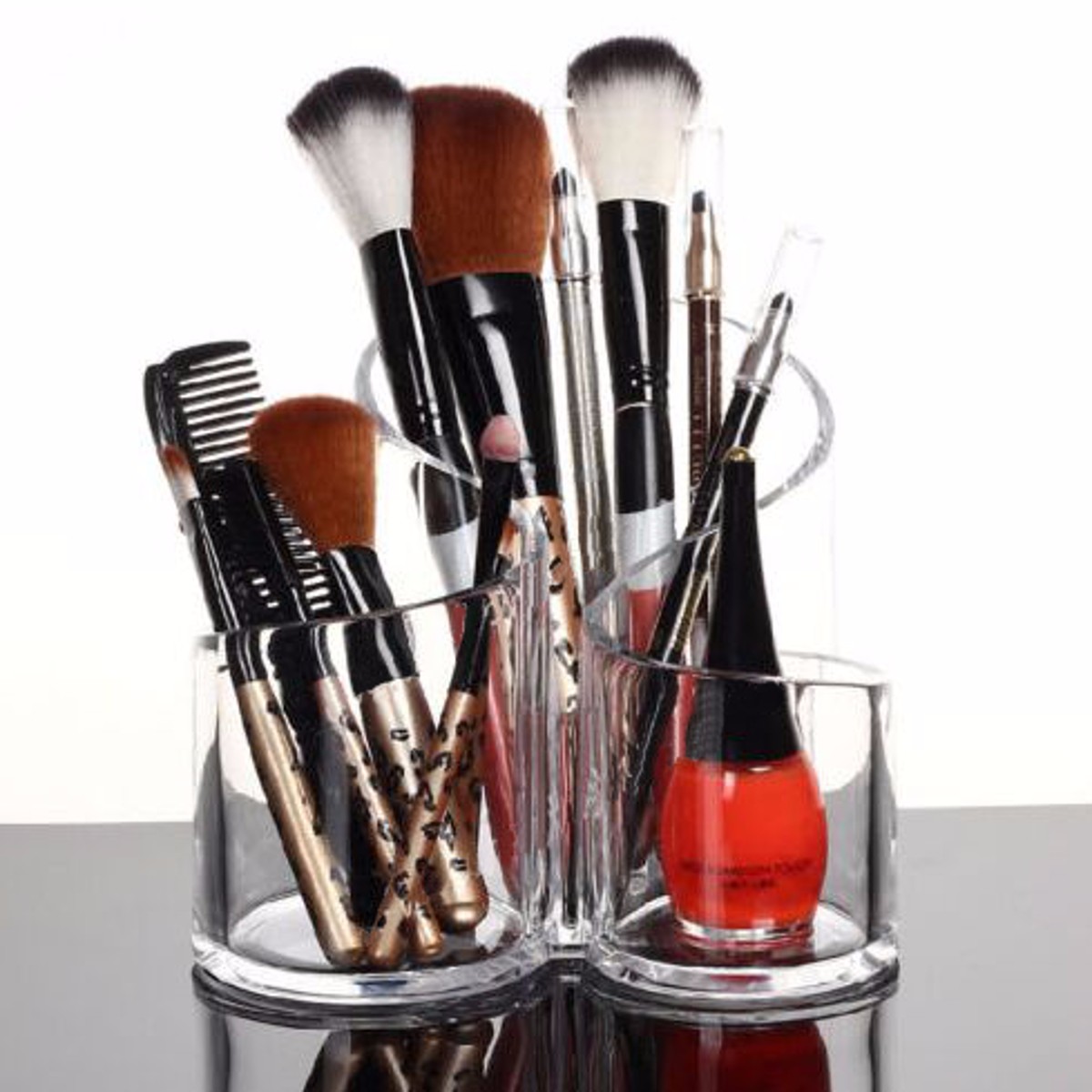 Présentoir Pinceaux Maquillage Rangement Acrylique Cdiscount Au quotidien