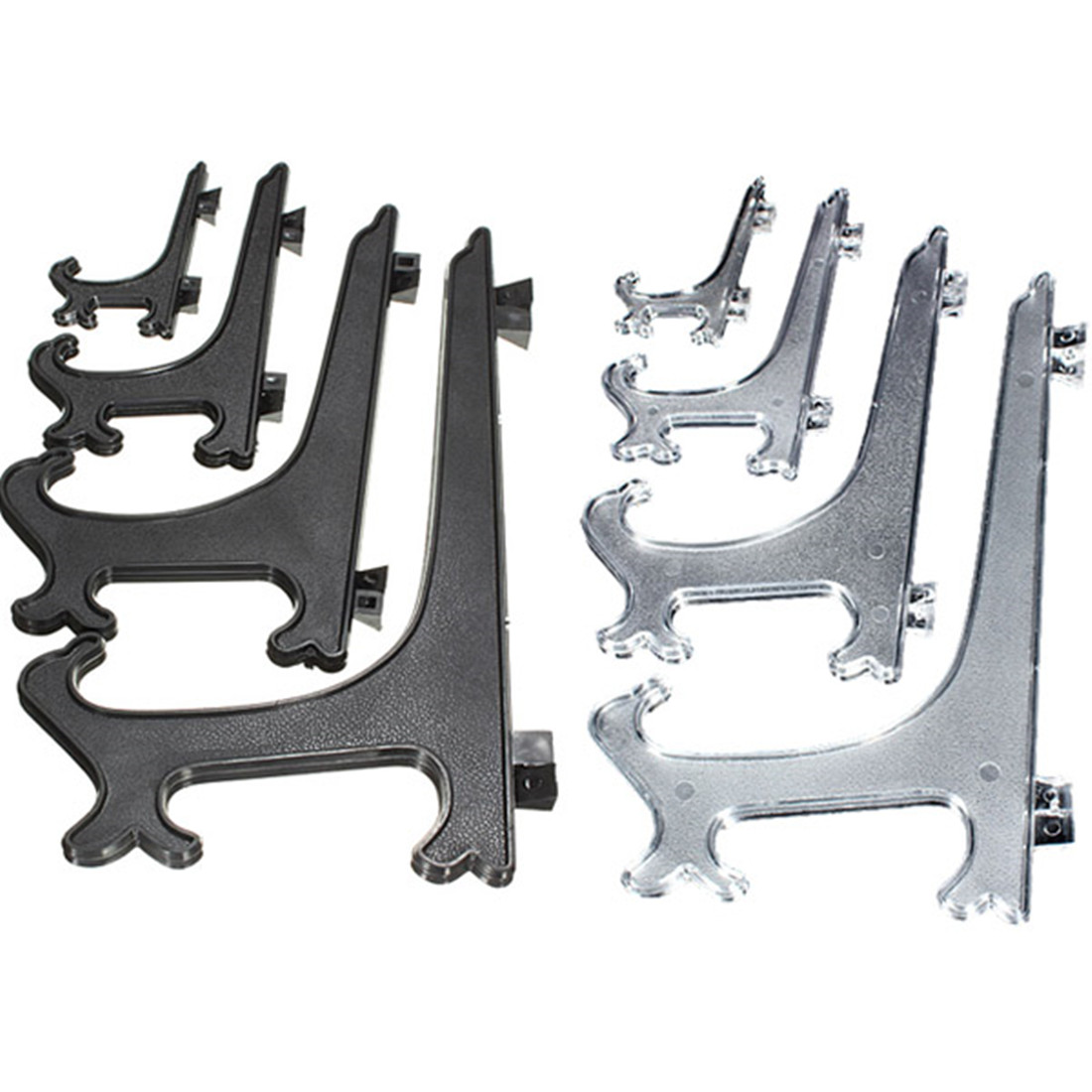 Présentoir Chevalet Pour Assiettes, Cadres, Collections - 5 Tailles - Transparent - Stable Et Discret