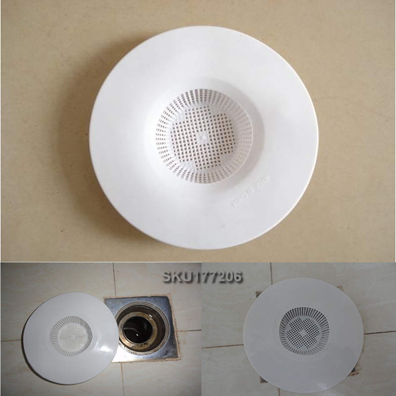 Bouchon Universel Anti-odeur Pour évier/baignoire - Filtre Anti-cheveux - Adaptable Toutes Tailles