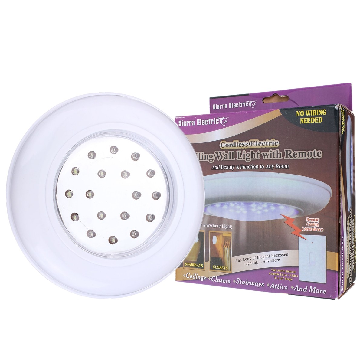 lampe a pile avec telecommande