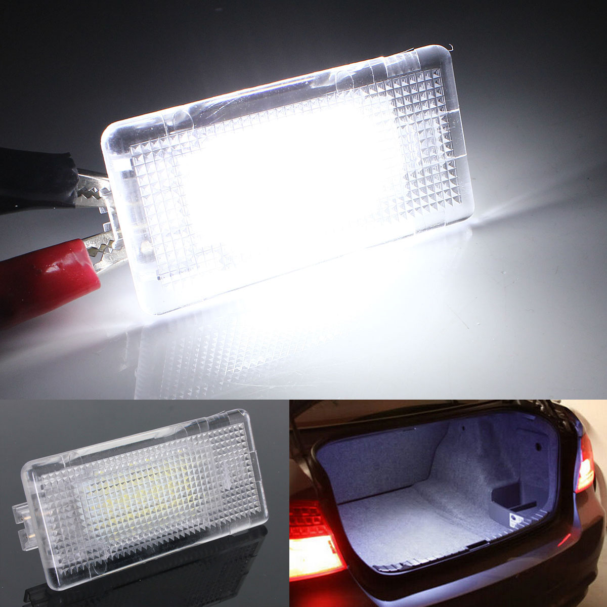 NEUFU LED Ampoule Coffre Bagage Intérieur Blanc Pour BMW E36 E39 E46
