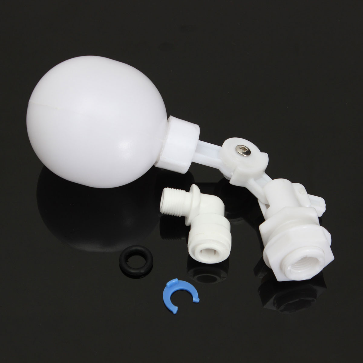Mini 3/8" Réglable Plastique Flotteur Miniature Float Valve Pr