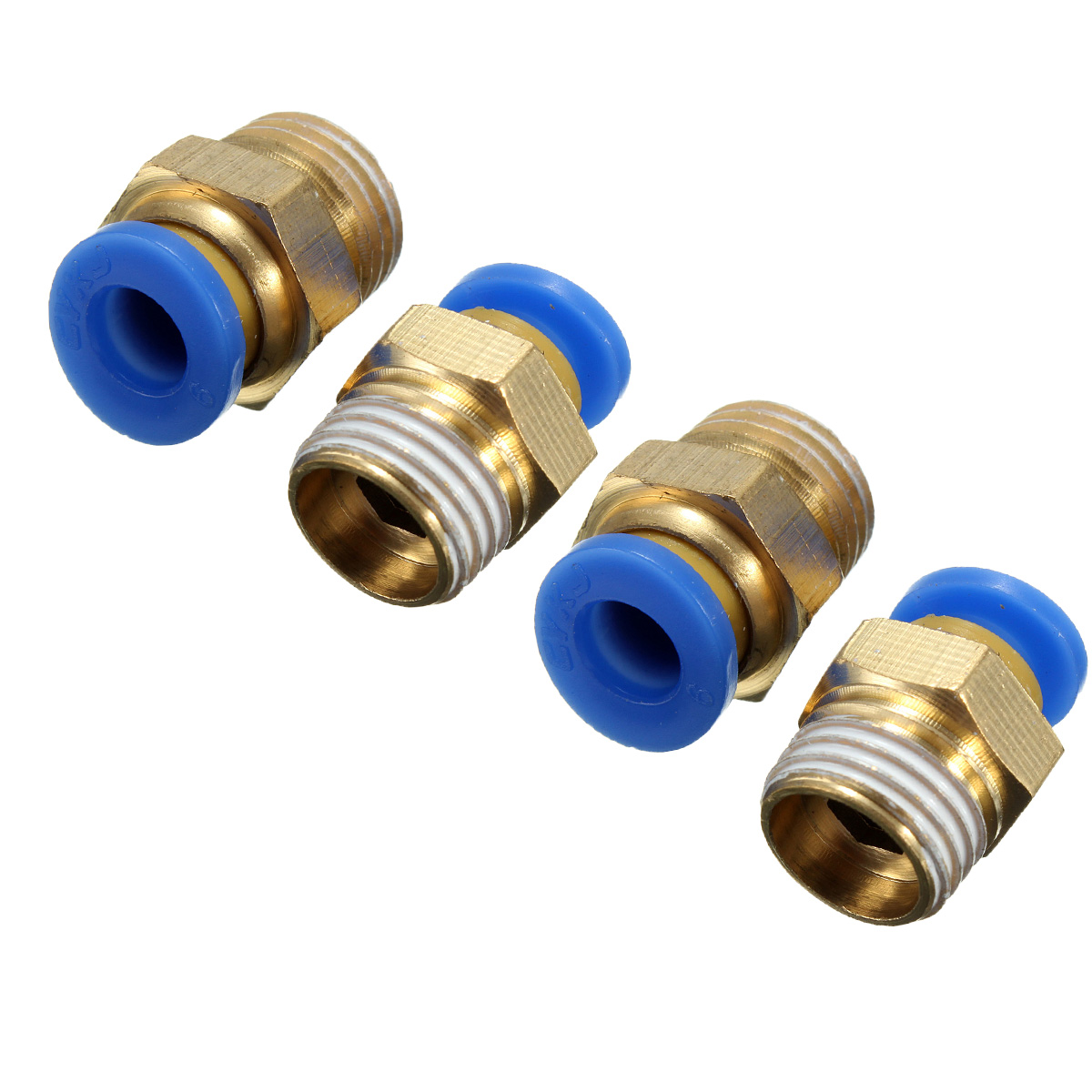 Pcs bsp mm straight male push in fitting pneumatic