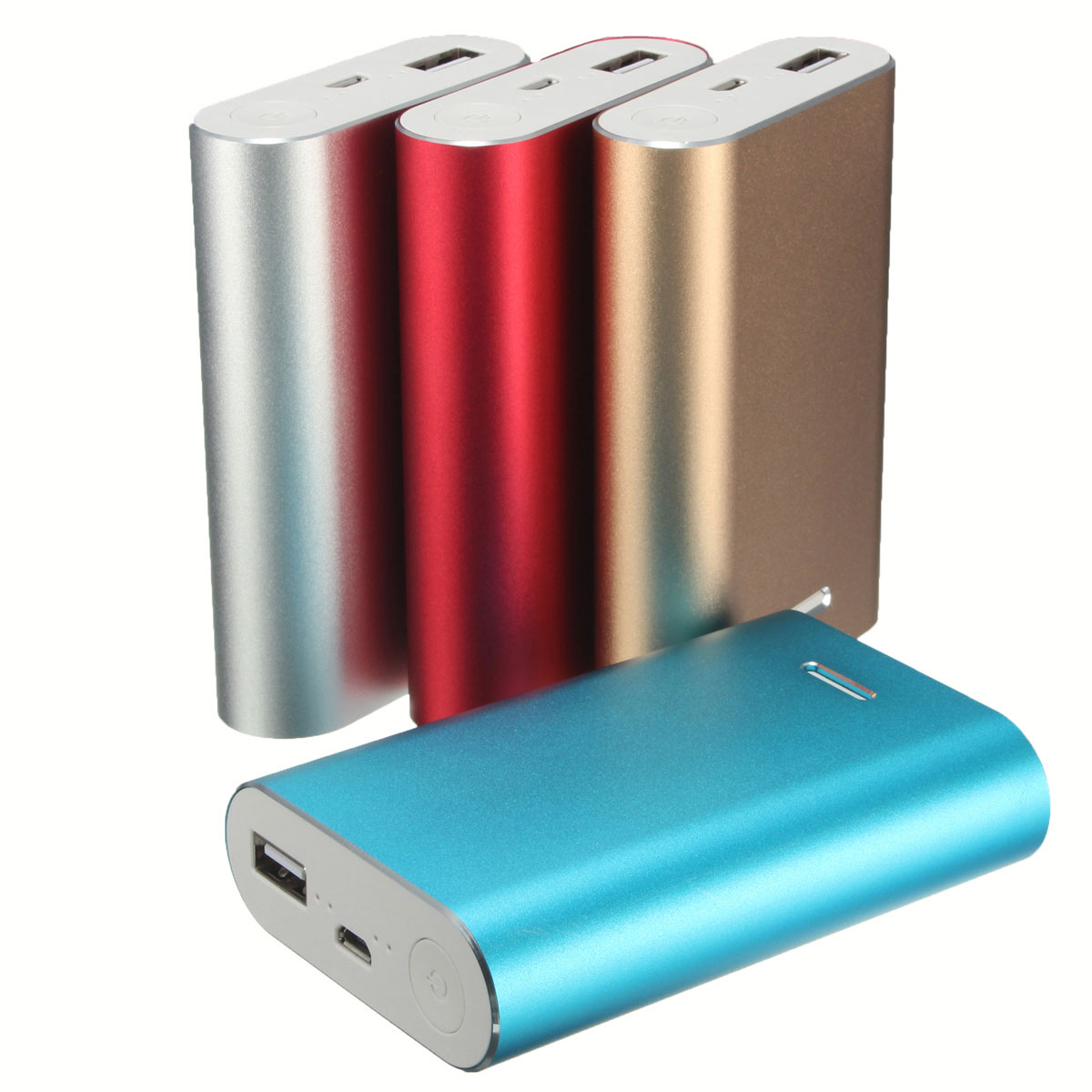 7800mAh USB Chargeur Externe de Secours Power Bank 18650 Batterie