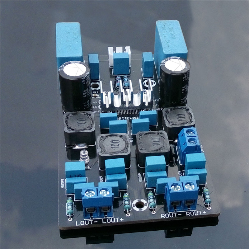 ARCELI 150W TPA3116D2 Audio Haute Puissance Mono St/ér/éo num/érique Amplificateur de Puissance DC12-24V pour Voiture Home Theater DIY Audio Audio