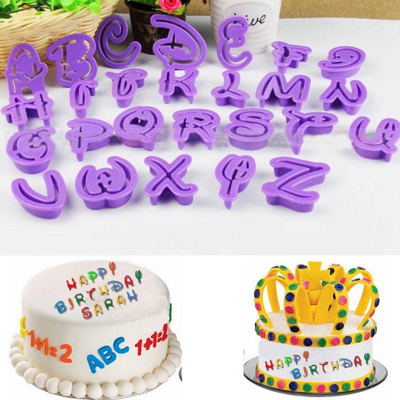 Moule Biscuit Emporte Gâteau Alphabet Lettre Chiffre Pâtisserie Pâte Fondant