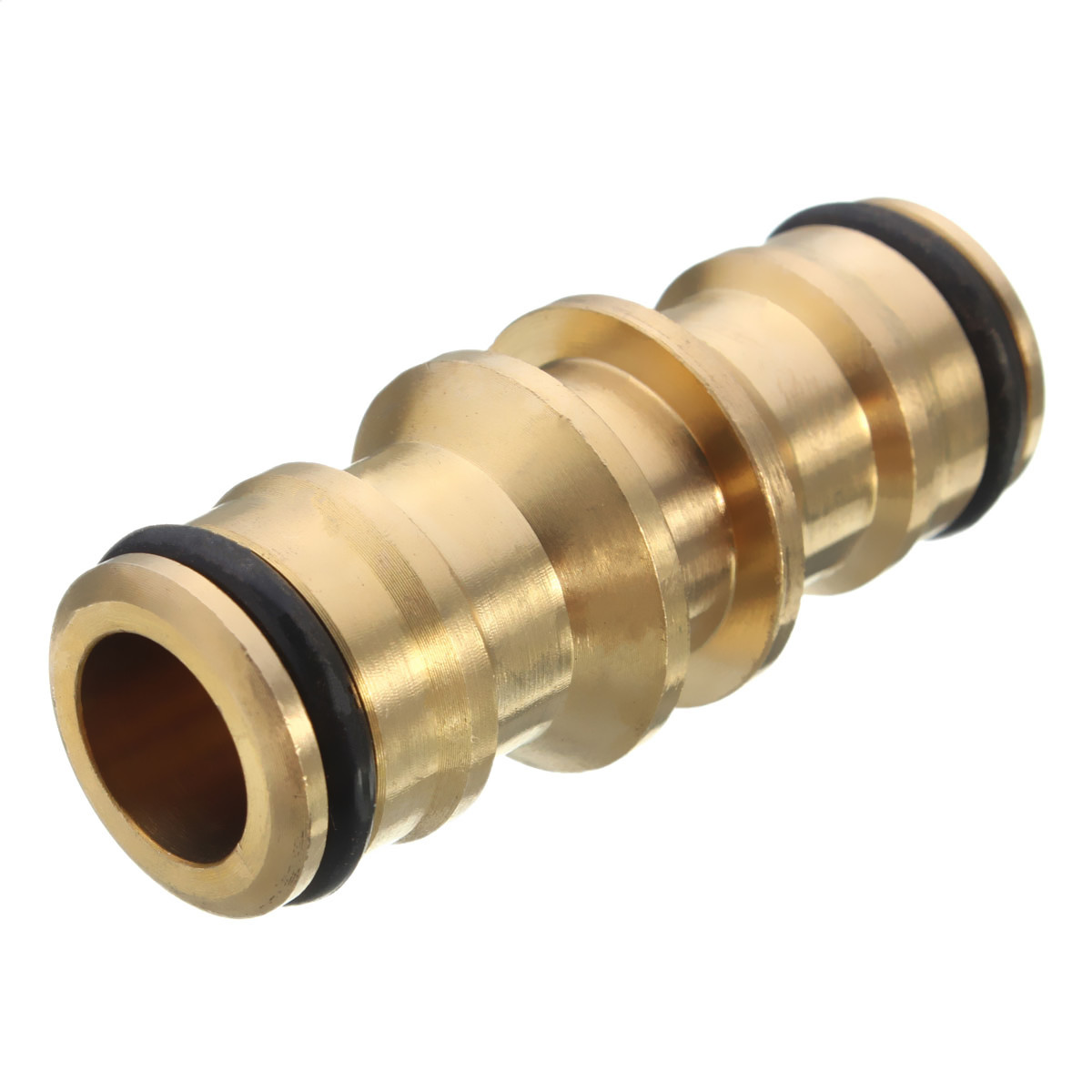Brass Quick Hose Pipe Joint Connector Male to Male 1\/2\ Garden Pipe
