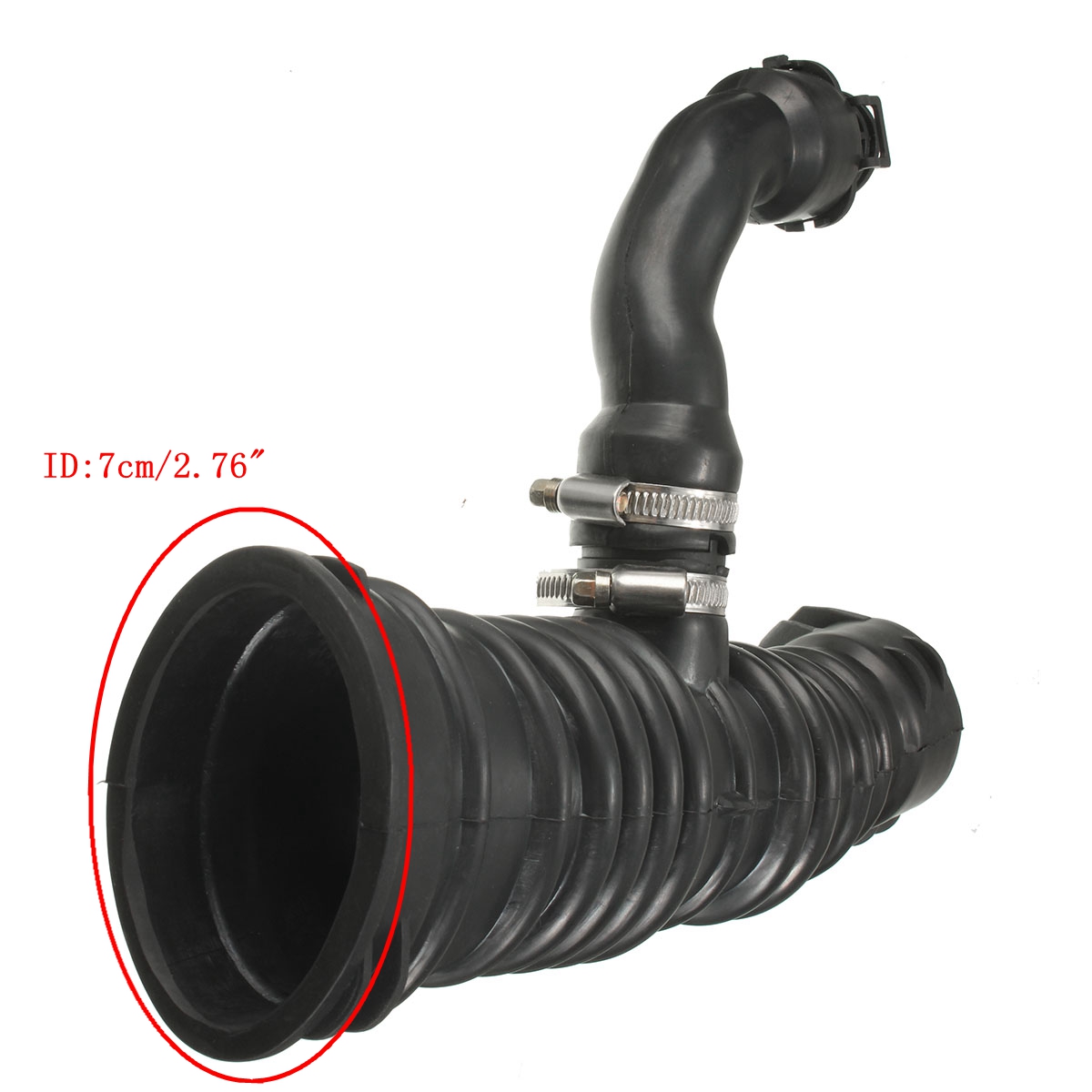 Tuyau Admission Air Turbo 13717803842 - Compatible BMW Série 1-7, X1-X6 - Noir PA66-GF30