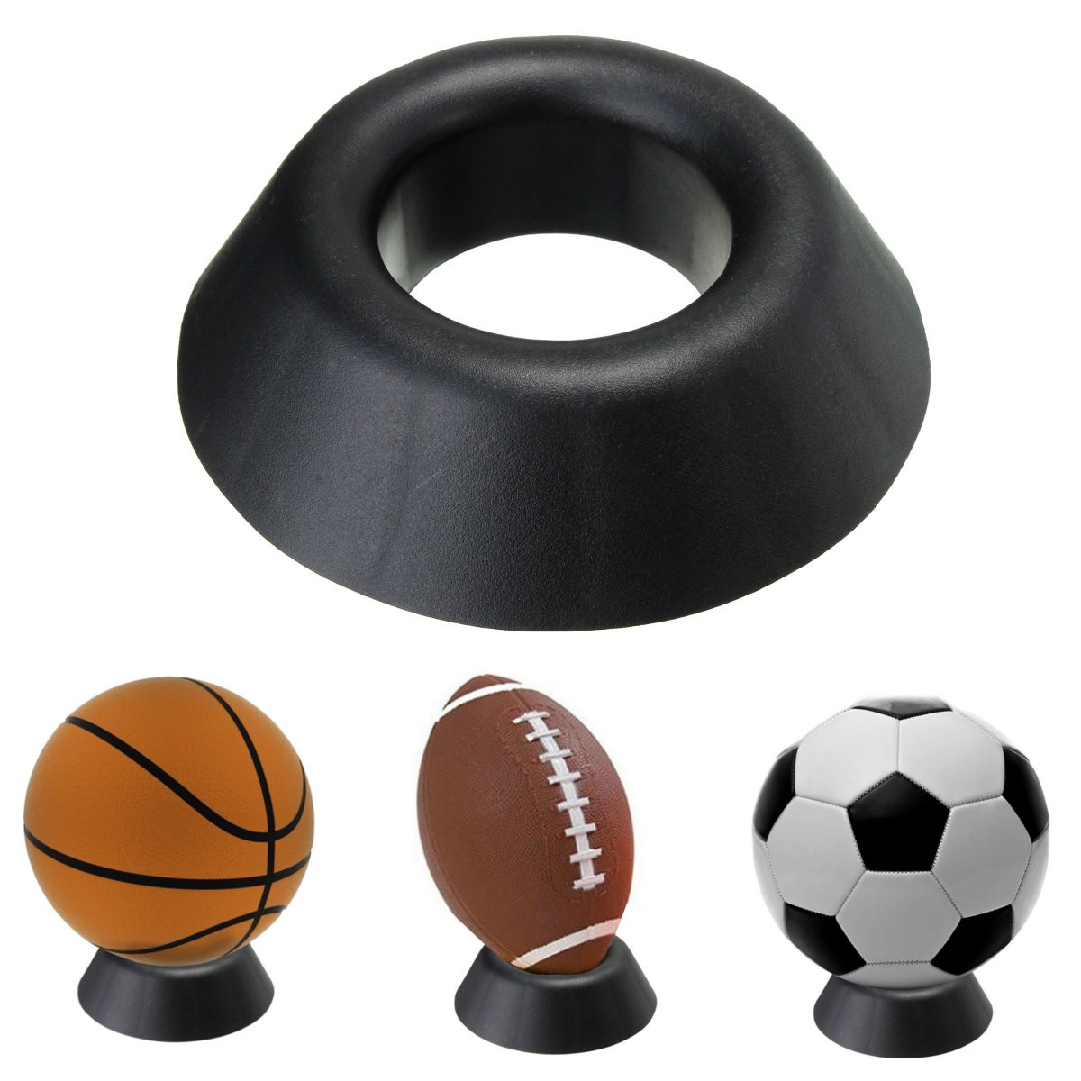 Ball Stand Siège Display Basketball Football Rugby Boule Support Base