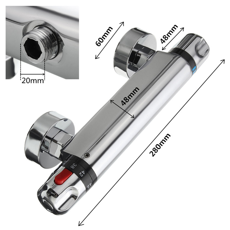 Inversion Eau Chaude Eau Froide Mitigeur Thermostatique