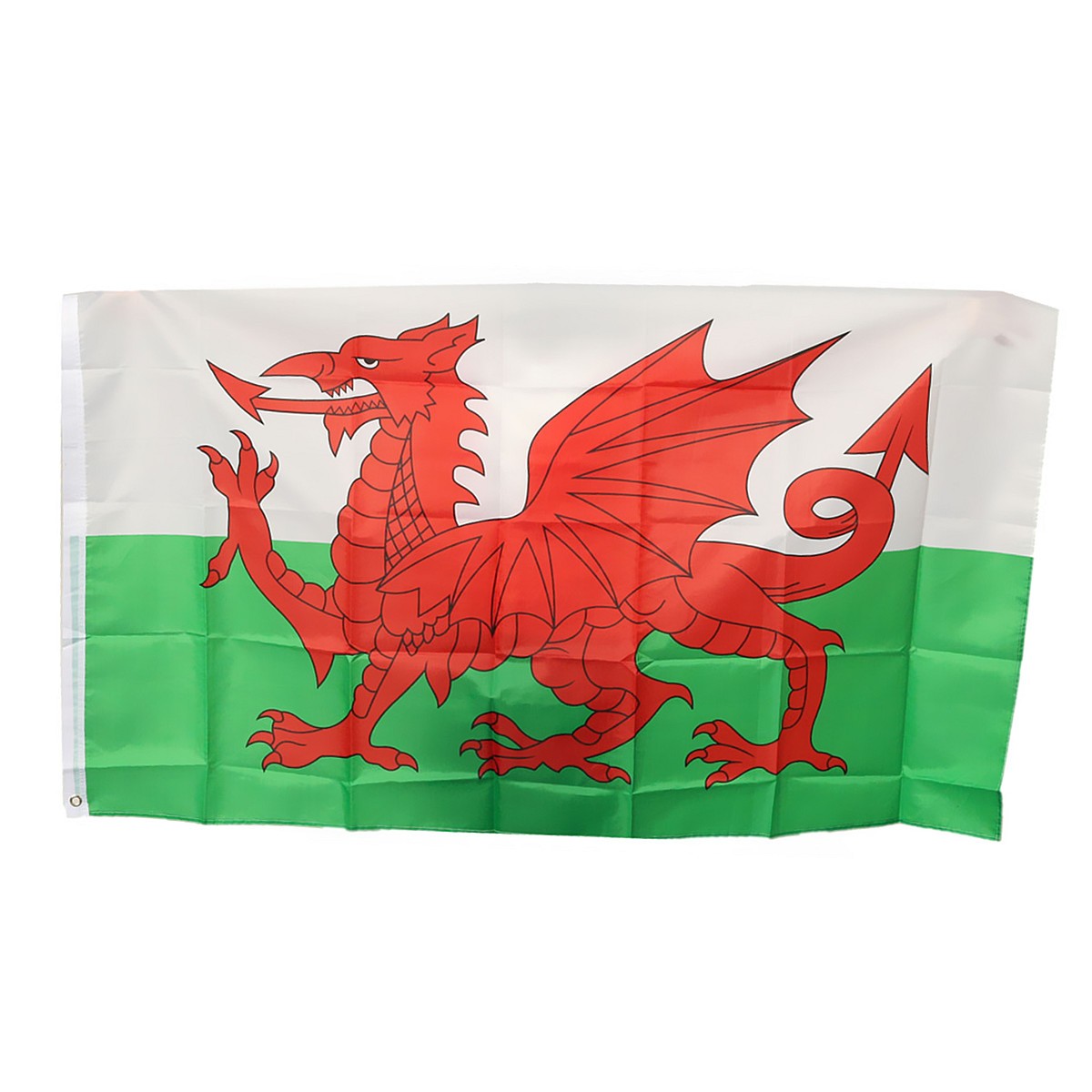 150x90cm 5x3ft Large Wales Welsh Red Dragon National Flag Banner Soccer ...